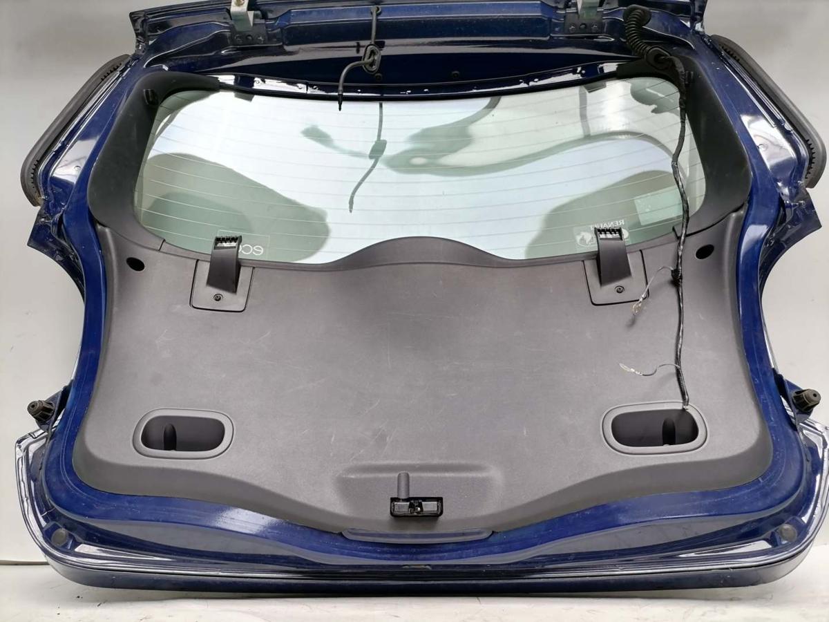 Renault Grand Modus original Heckklappe mit Heckscheibe OV460 K&ouml;nigsblau Bj.2008